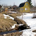 Порядок весеннего осмотра дачи после зимнего периода